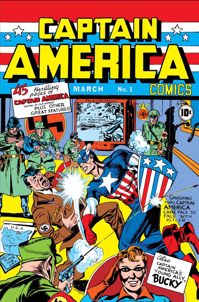 漫威推出8种变体的超级英雄漫画庆贺美国队长诞生80周年