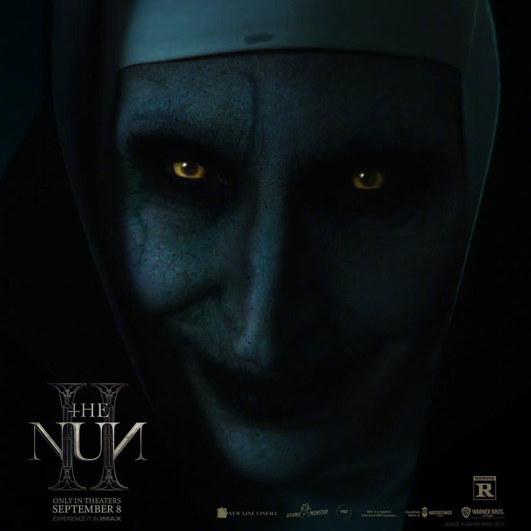 温子仁制片《修女2》发布全新海报，北美上映日期定于9月8日！