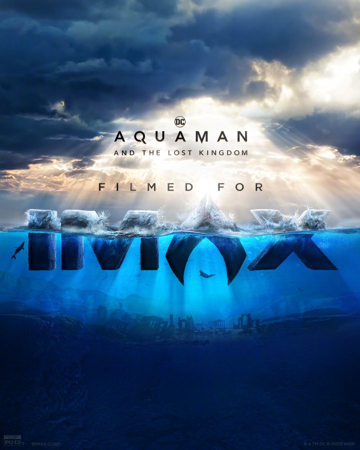 《海王2》曝IMAX版海报：惊艳海底世界由深渊升起