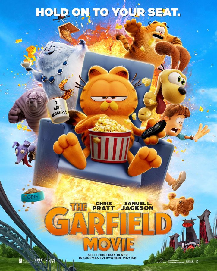 《加菲猫》动画大电影正式海报发布，将于5月24日在北美上映
